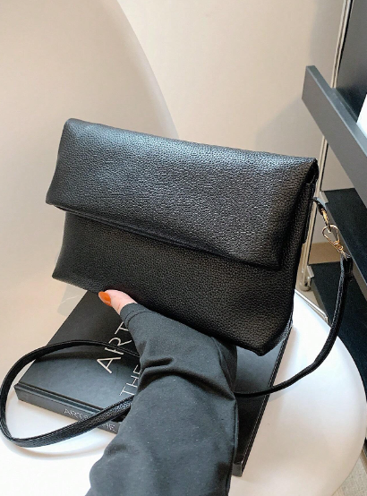 Black Envelope Bag