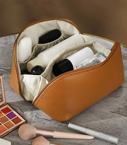Brown Make Up Bag